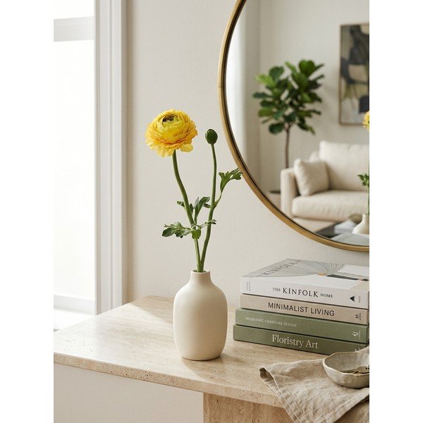 Изкуствено цвете (височина 50 cm) Buttercup – Ego Dekor-image-2