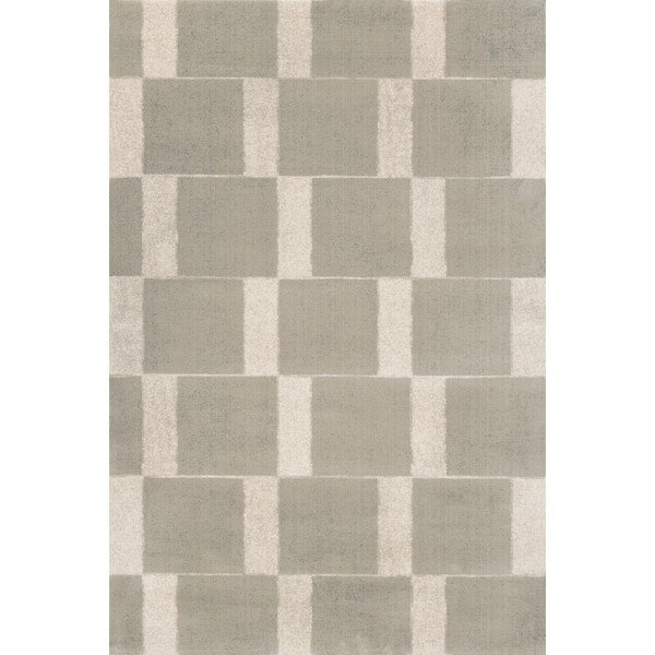 Сиво-бежов вълнен килим 133x190 cm Agnus Pavement – Agnella