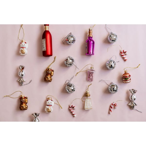 Пластмасови коледни топки в комплект 6 бр. ø 4 cm Mirror Ball Mini – Sass & Belle-image-4