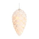 Бяла висяща коледна светлинна украса ø 7 cm Celina – Sirius