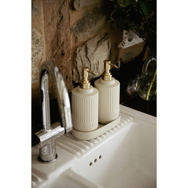 Кремава керамична стойка за перилни препарати Heidi – Wenko-image-2