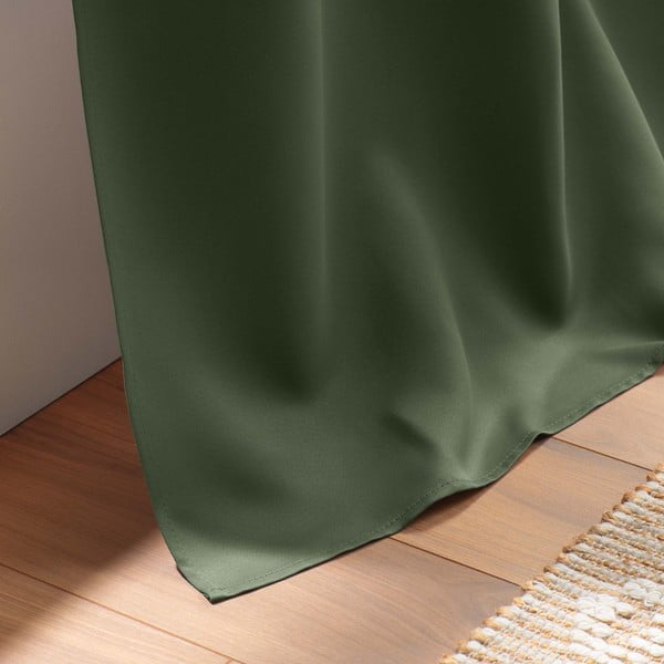 Затъмняваща завеса в цвят каки 135x280 cm Occult – douceur d'intérieur-image-4