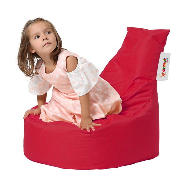 Червен детски чувал за сядане Baton - Floriane Garden-image-1