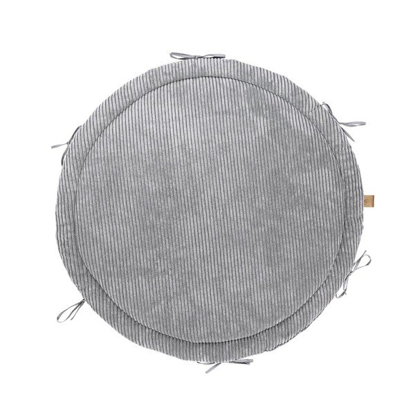 Сиво гнездо за бебе 100x100 cm – Meowbaby-image-3