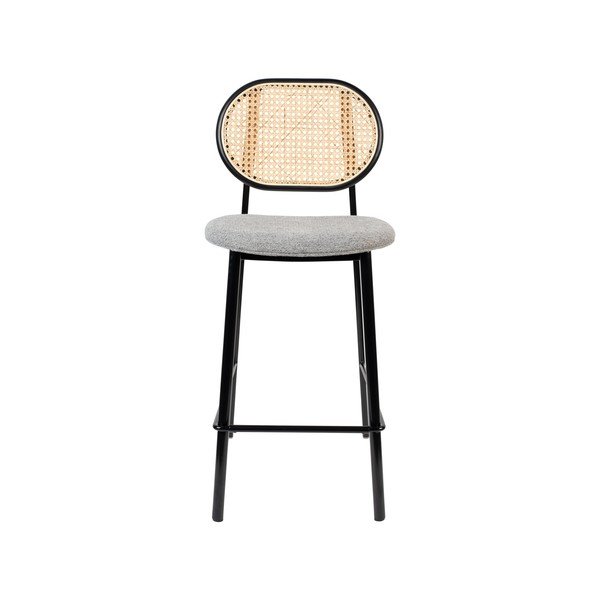 Черен/светлосив бар стол 94 cm Spike - Zuiver-image-3