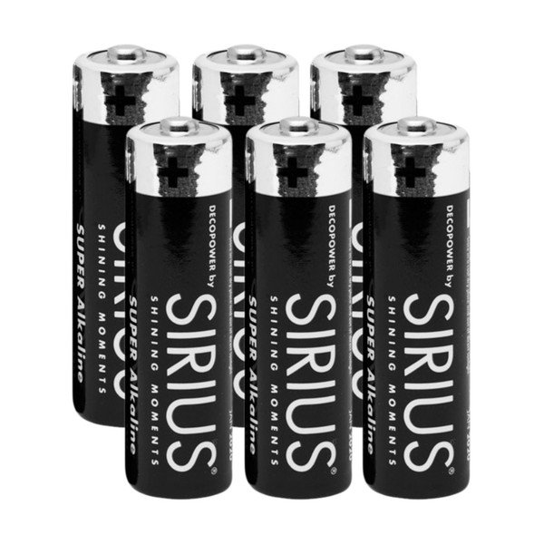 Алкални  батерии 6 бр. DecoPower – Sirius-image-1