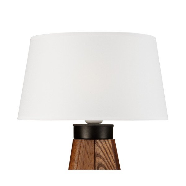 Бяла настолна лампа - LAMKUR-image-4