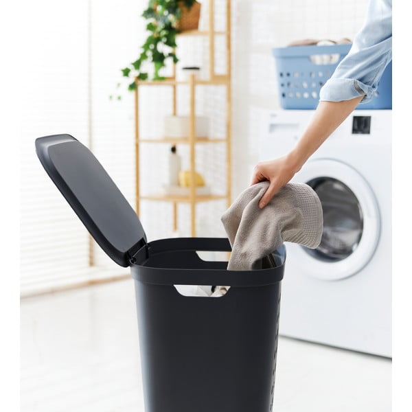 Пластмасов кош за пране 55 л Jona - Rotho-image-2