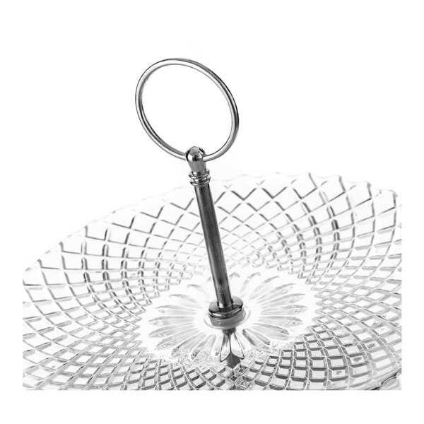 Стъклена стойка за десерти Harlequin – Casa Selección-image-3