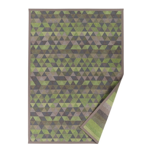 Двустранен килим със зелена шарка , 70 x 140 cm Luke - Narma