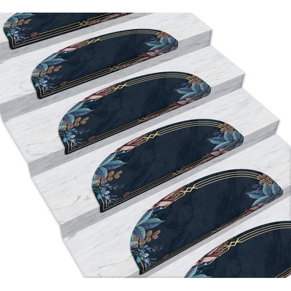 Черни стъпала за стълби в комплект от 16 части 65x20 cm Sanctuary - Vitaus-image-1