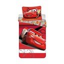 Червено единично  памучно детско спално бельо 140x200 cm Cars "Legend" – Jerry Fabrics