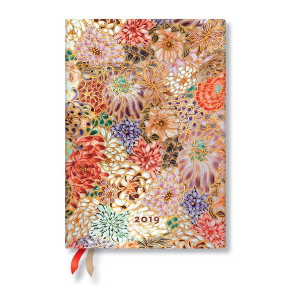 Ежедневен дневник за 2019 г. Kikka, 13 x 18 cm - Paperblanks