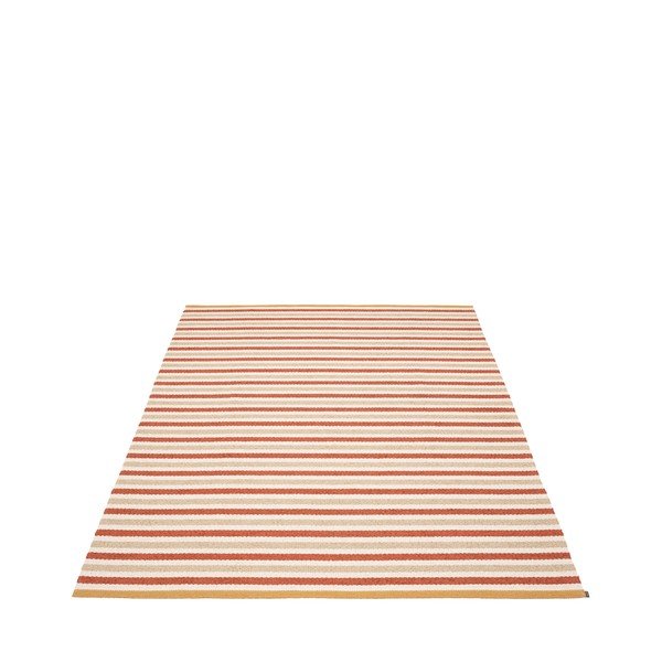 Килим за открито и закрито в тухлен и кремав цвят 140x200 cm Teo Brick – Pappelina