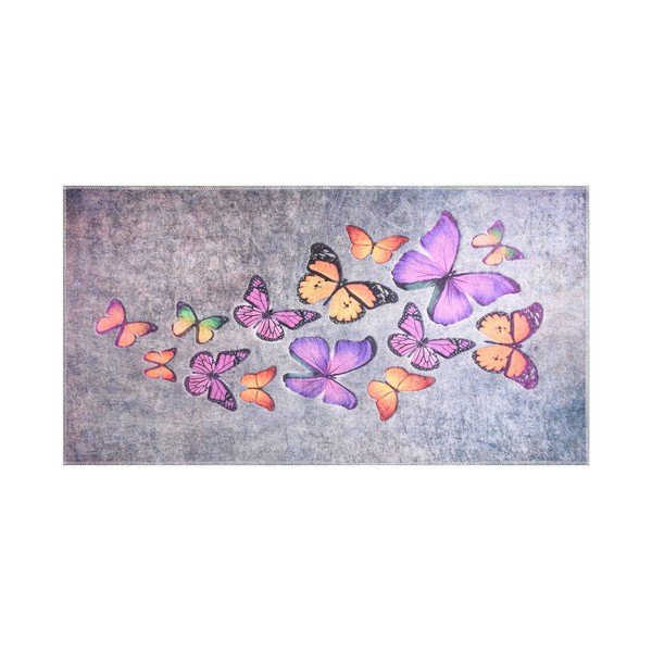 Дълготраен килим Butterfly Madness, 80 x 150 cm - Vitaus-image-1