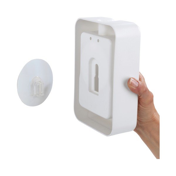 Бяла четка за тоалетна, монтирана на стената Osimo - Wenko-image-4