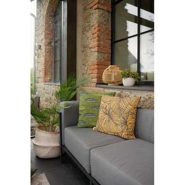 Жълта градинска възглавница Лилия, 50 x 50 cm - Hartman-image-4