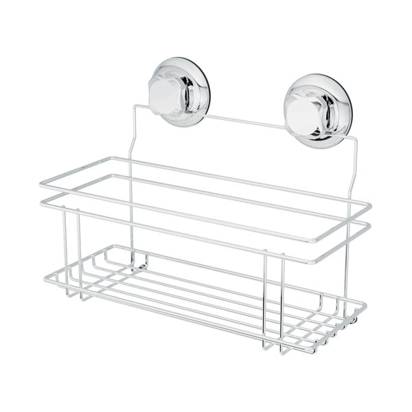 Самоносеща метална етажерка за баня в сребристо Bestlock Bath - Compactor