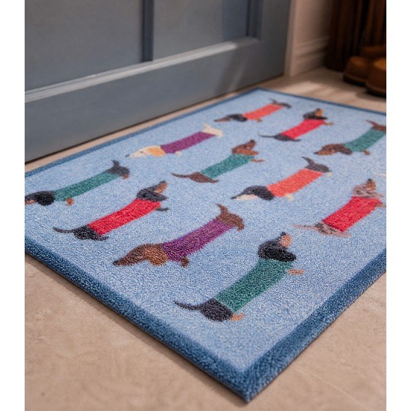 Текстилна изтривалка 40x60 cm Dachshund – Artsy Doormats-image-3