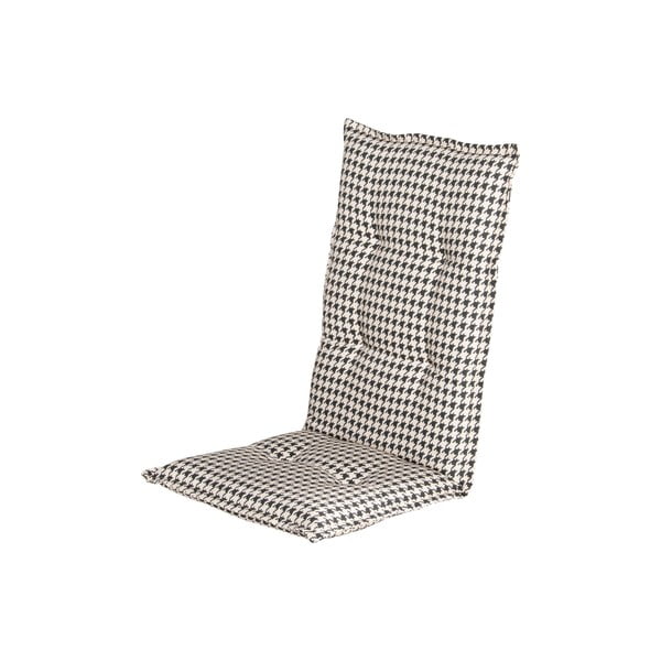 Черно-бяла градинска седалка , 123 x 50 cm Poule - Hartman