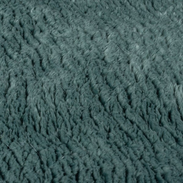 Синтетична кожа в петролен цвят 160x230 cm Faroe Wool Look Fur – Flair Rugs-image-3