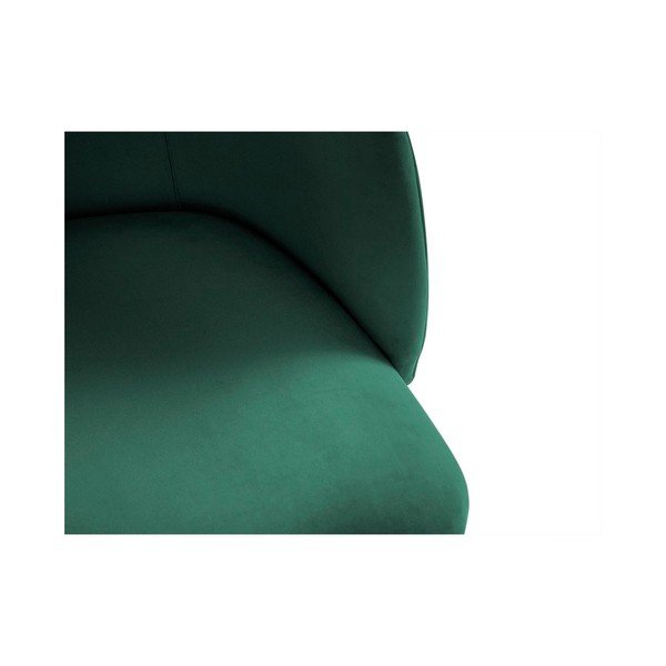 Зелен трапезен стол в бутилка с кадифена тапицерия Aurora - Windsor & Co Sofas-image-4