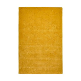 Вълнен килим в цвят горчица , 150 x 230 cm Kasbah - Think Rugs