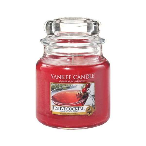 Ароматизирана свещ Holiday Cocktail, време на горене 65 - 90 часа - Yankee Candle