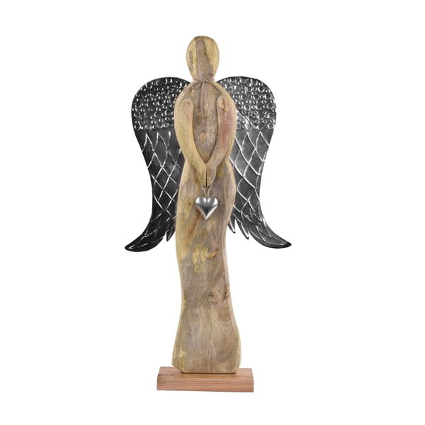 Коледна дървена украса във формата на ангел Декор Ego, височина 67,5 см - Ego Dekor