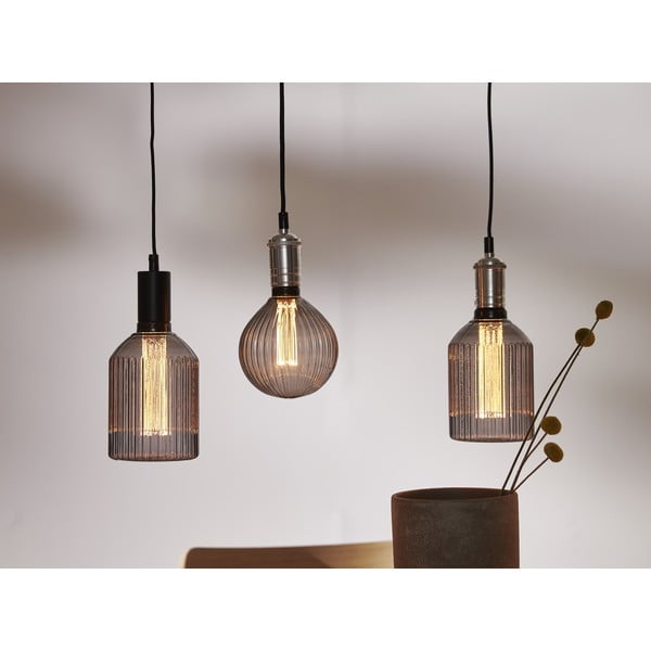 LED декоративна крушка с топла светлина E27, 1 W NGC Stripe - Star Trading-image-3