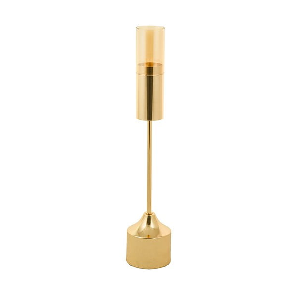Свещник Luxy, златист цвят, височина 44 cm - Santiago Pons