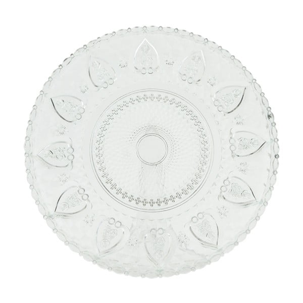 Skleněný talíř Clayre Decor, 30 cm