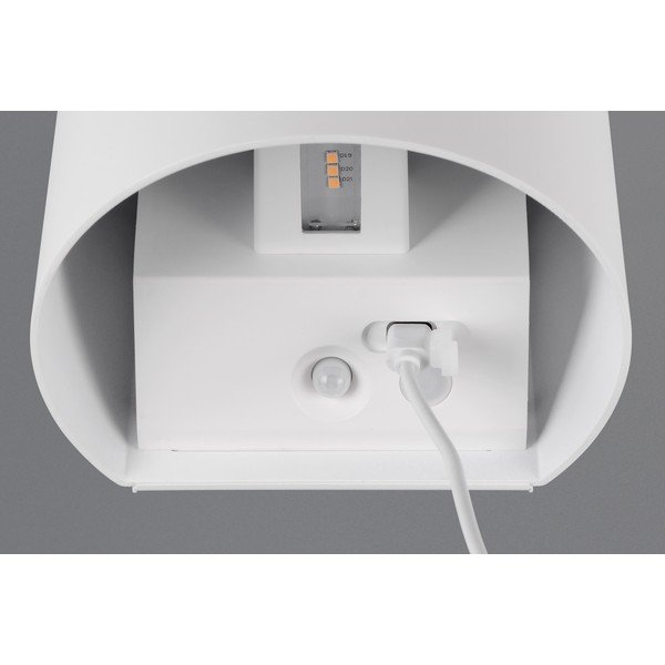 LED стенно външно осветително тяло с USB със сензор за движение (височина 10 cm) Genie – Reality-image-3