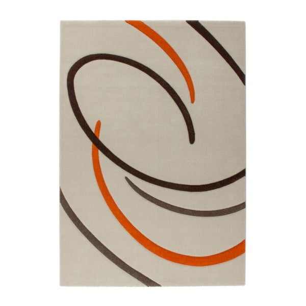 Koberec Melusine 444 Ivory/Orange, 80x150 cm