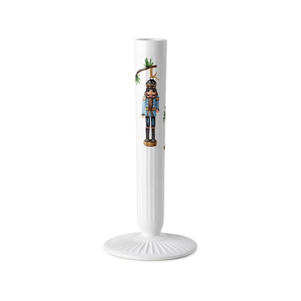 Бял керамичен коледен свещник, височина 20 cm Hammershøi - Kähler Design