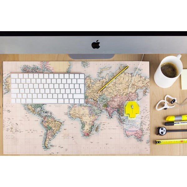 Подложка за бюро с карта - Little Nice Things-image-1