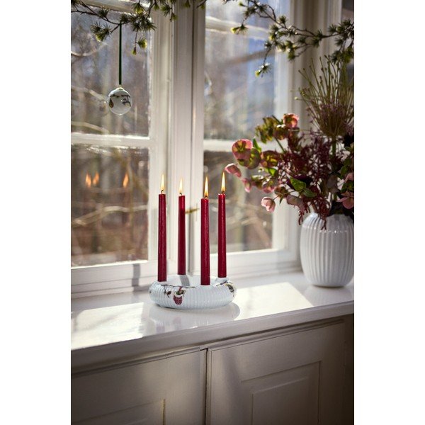 Порцеланов адвент свещник с коледен мотив Hammershøi Christmas – Kähler Design-image-2