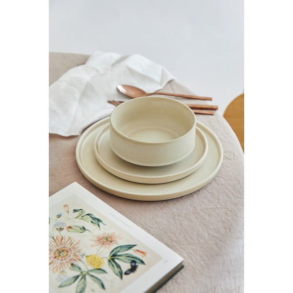 Керамичен кремав комплект от 12 части Malia - Bonami Selection-image-2