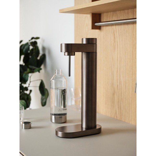 Кафява машина за газирани напитки от неръждаема стомана Brus – Stelton-image-4