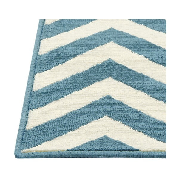 Светлосин килим на открито , 133 x 190 cm Waves - Floorita-image-4