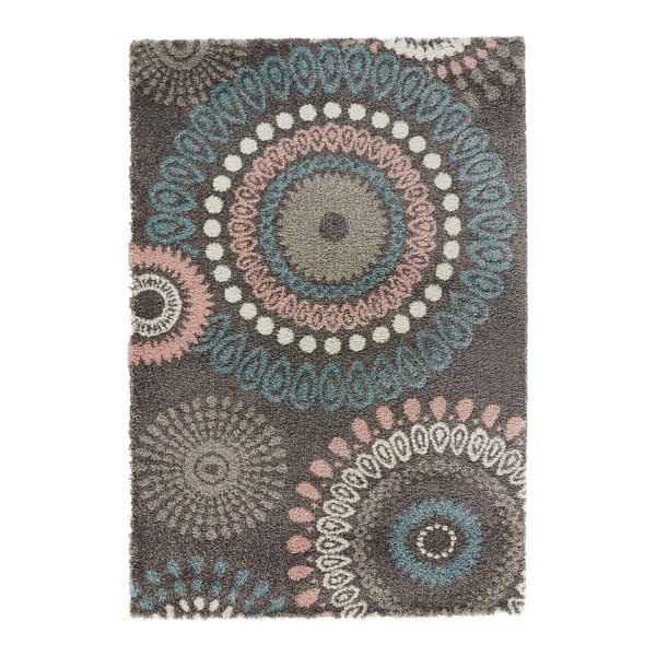 Сив килим , 120 x 170 cm Globe - Mint Rugs