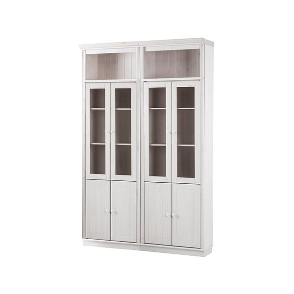 Бяла витрина от масивен бор 148x223 cm Anita – Støraa-image-2