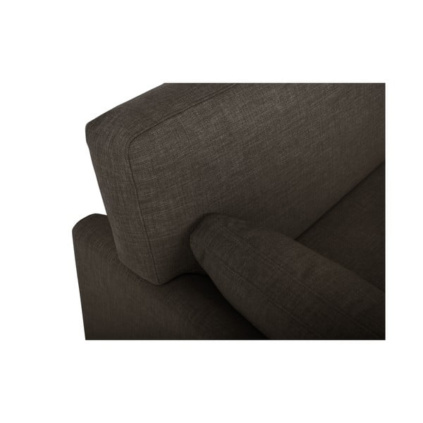 Кафяв разтегателен ъглов диван (десен ъгъл) Janson – Scandic-image-1