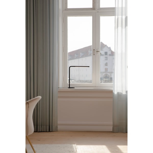 Черна метална LED затъмняваща се настолна лампа (височина 46 cm) Omni Table – UMAGE-image-3