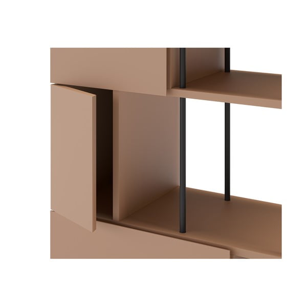 Библиотека в тухлен цвят 84x175 cm Perla – Marckeric-image-4