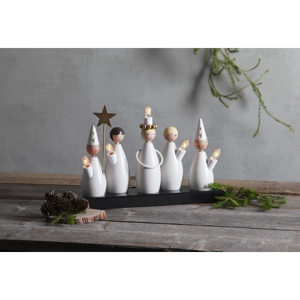 Черно-бял светлинна декорация за контакт Luciakör – Star Trading-image-2