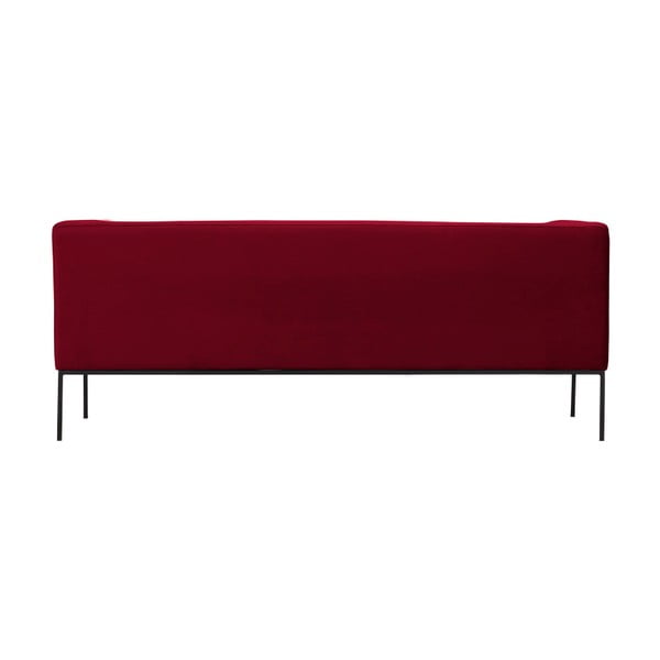 Диван от червено кадифе Neptune, 195 cm - Windsor & Co Sofas-image-4