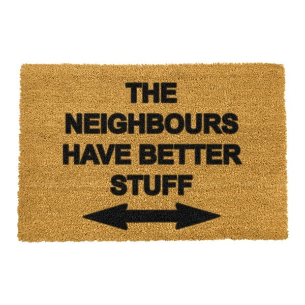 Рогозка от естествени кокосови влакна , 40 x 60 cm Neighbours Have Better Stuff - Artsy Doormats