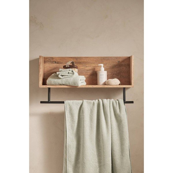Стенен рафт от масивно манго в естествен цвят 65 cm Sofie – Ellos Home-image-1