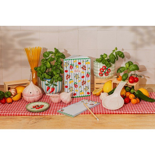Керамично ръчно рисувано покритие за кашпа ø 12 cm Chilli – Sass & Belle-image-3